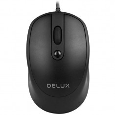 Mouse Delux M366 Black foto