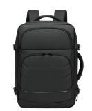 Rucsac calatorie Versatyx&reg;, Ideal pentru zboruri, Buzunar laptop 15.6&quot;, Maner lateral si suport troler, Impermeabil, Buzunare multiple, Suport USB pen