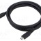 Cablu USB 4.0 USB C Goobay 1,5m negru 40Gbps