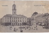 Czernowitz. Ringplatz und Rathaus (inainte de 1918, necirculata)