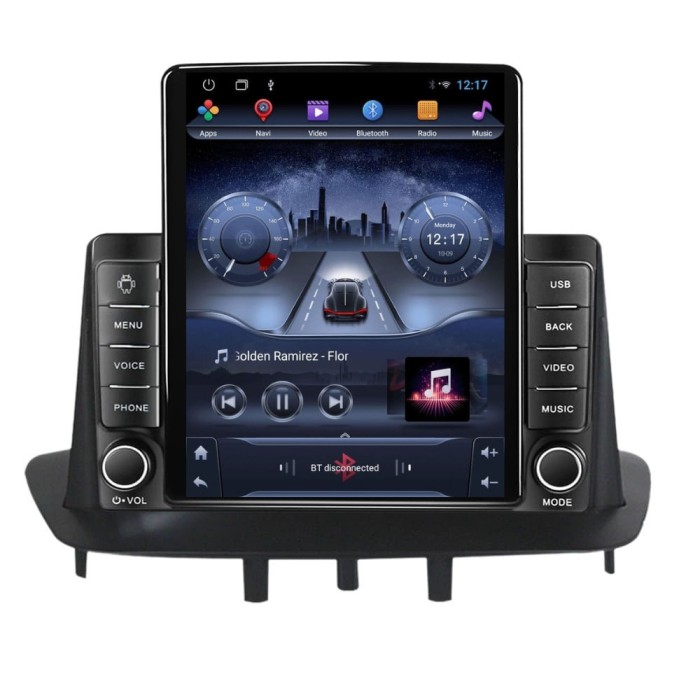 Navigatie dedicata cu Android Renault Fluence 2009 - 2016, 2GB RAM, Radio GPS