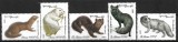B1655 - Rusia 1980 - Fauna 5v. neuzat,perfecta stare