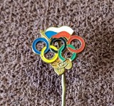 Insigna Olimpica-oficiala - Comitetul Olimpic Național din CEHOSLOVACIA