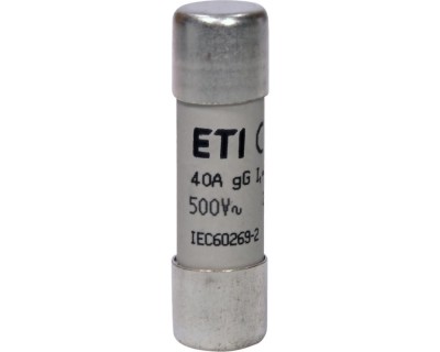 Siguranta fuzibila cilindrica 40A CH14X51 gG 500V Eti 002651034 foto