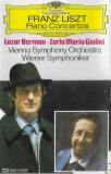 Franz Liszt / Lazar Berman 🞄 Carlo Maria Giulini, Wiener Symphoniker - Piano Concertos, Caseta audio