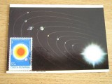 C12 - maxima Romania - tematica cosmos 9 - prima zi a emisiunii sau expozitii, Romania de la 1950, Spatiu