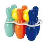 Set popice pentru copii Ecoiffier 30 cm, 6 popice si 2 bile