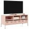vidaXL Dulap TV, roz, 101,5x39x43,5 cm, oțel laminat la rece 851323