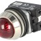 Lumină de control LED 30mm 230VAC