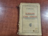 Scrisori fara adresa.Proza umoristica si pesimista de G.Toparceanu