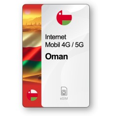 eSIM Internet Oman, valabil 7 zile, trafic 1 GB, Economic