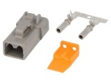 Conector DTP Mamă 2P Crimpat