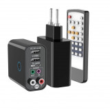 Cumpara ieftin Adaptor 2 in 1 Audio Bluetooth, Receptor si Emitator, BT 5.0, USB Play, RCA, Redare U Disk/Card