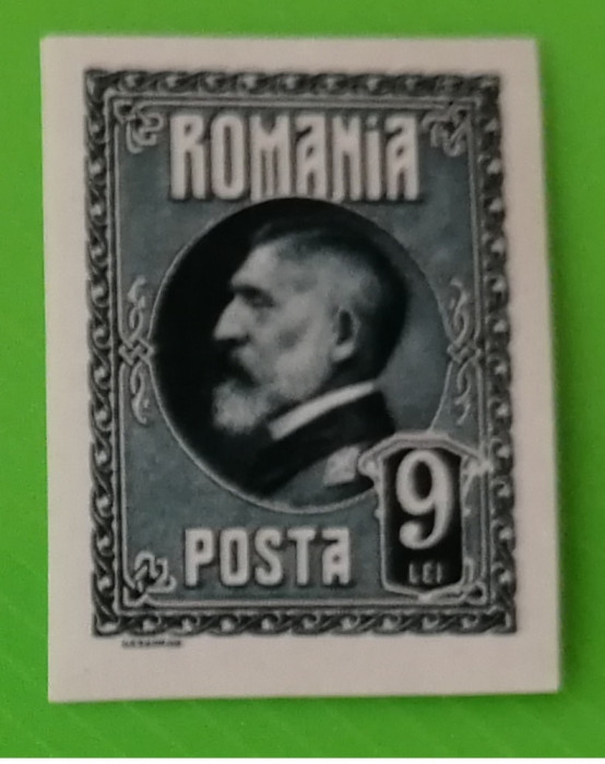 1926 Ferdinand - 60 de ani v&acirc;rstă (nedantelate) - 9 lei (01)