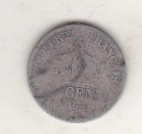 Bnk mnd Franta 50 centimes 1864 BB argint, Europa