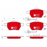 Set placute frana fata TRW, Audi A4 (B5/B6/B7), 1994-2008, A6 (C4/C5/C6), 1994-2011; Seat Exeo 2008-; Skoda Superb, 2001-2008; VW Golf 4, Passat, 199