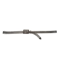 Curea neagra cu pietre stralucitoare