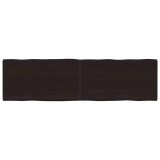 vidaXL Blat masă, 180x50x(2-4) cm, maro, lemn tratat contur organic