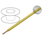 Cablu Electric FlexiVolt-E Cu PVC Galben 1x0,5mm2 500V