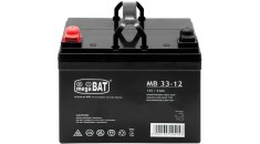 MPLPower AGM baterie gel VRLA 12V 33Ah (130/195/180mm)