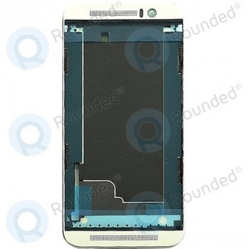 Capac frontal HTC One M9 argintiu incl. capacul superior + inferior foto