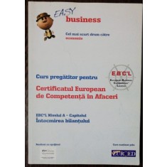 CURS PREGATITOR PENTRU CERTIFICATUL EUROPEAN DE COMPETENTA IN AFACERI -NIVELUL A - CALCULATIA COSTURILOR - EASY BUSINESS