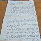Nota informativa scrisa de Mihai Botez pentru Secretariatul Literar, 21 mai 1968