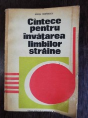 CANTECE PENTRU INVATAREA LIMBILOR STRAINE - SIMION MORARESCU foto