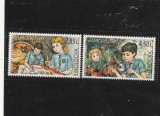 Moldova 2007 - Europa CEPT, Cercetasi, serie 2 valori dantelate, MNH,Mi.582-583