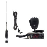 Pachet Statie radio CB PNI Escort HP 5500 si antena CB rabatabila PNI LED 1000, 80 cm, ilumineaza in timpul emisiei