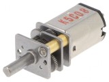 Motor DC cu transmisie 6V 1,6A Ax D 380:1 Micro Metal HP