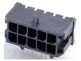 Conector MOLEX Micro-Fit 3.0 10 pini 2x5 3mm cablu-placă soclu tată