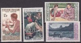 Polinezia Franceza 1958 pictura MI 10-13 MNH