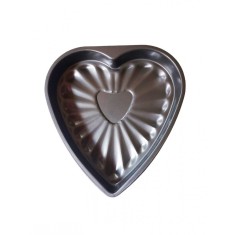 Tava de copt pentru placinta, Inima, 28 cm, 354COF