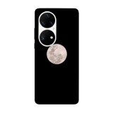 Husa compatibila cu Huawei Nova Y70 model Full white Moon, Silicon, TPU, Viceversa, Transparent, Carcasa