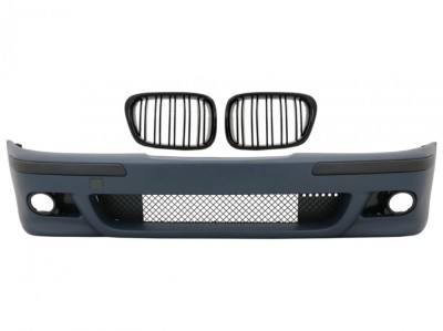 Bara Fata cu Grile Centrale Negru Lucios BMW Seria 5 E39 (1995-2003) M5 Design Performance AutoTuning foto