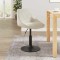 Scaun de bar, crem, catifea - 2