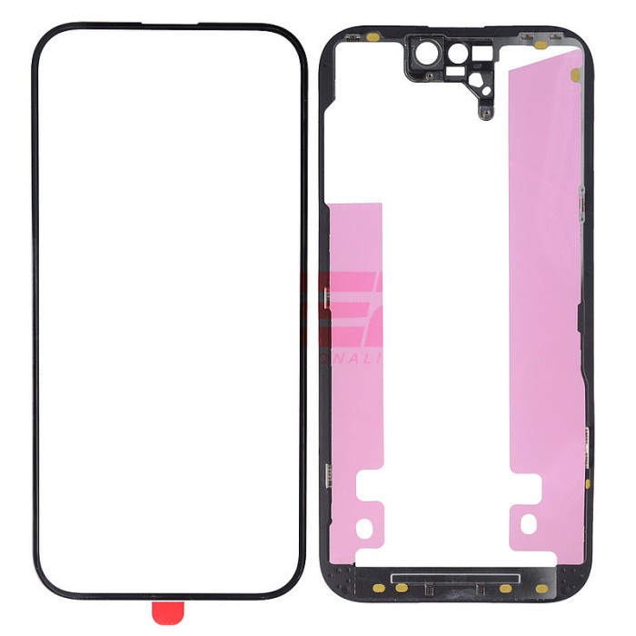 Geam cu Rama + OCA iPhone 14 Pro BLACK