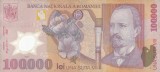 ROMANIA 100.000 lei 2001 polymer VF/VF+!!!