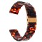Curea polimer compatibila cu Honor Magic Watch 2 46mm, Telescoape QR, 22mm, Dark Fire