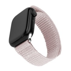 Fixed - Nylon Sporty Strap 35mm - Apple Watch 1/2/3/4/5/6/7/8/9/10/SE/SE 2/Ultra/Ultra 2 (42/44/45/46/49mm) - Rose Gold foto