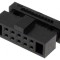 Mufă IDC Mamă 10 Pin pentru Cablu Bandă 0.635mm Aurită