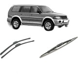 Cumpara ieftin Set 3 stergatoare MITSUBISHI PAJERO SPORT I (K7_, K9_) din 1996-2003, pentru parbriz si luneta fata si spate auto, Bosch Twin-Aerotwin Retrofit, din c