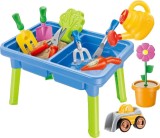 Masa de joaca pentru copii cu apa si nisip Strend Pro, 13 accesorii