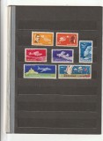 ROMANIA 1960 LP 500 ZIUA AVIATIEI SERIE MNH NESTAMPILATA, Nestampilat