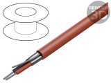 Cablu ecranat 1x2x18AWG roşu 300V, 152m