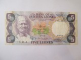 Rara! Sierra Leone 5 Leones 1984