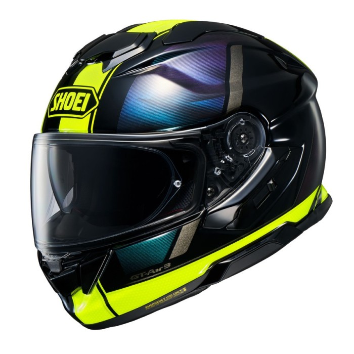 MBS Casca moto integrala Shoei GT-AIR3 Scenario TC-3, negru/galben/mov, XL, Cod Produs: 11201076SO