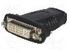 Cablu {{Tip cablu de conectare}}, DVI-D (24+1) soclu, HDMI soclu, {{Lungime cablu}}, {{Culoare izola&amp;#355;ie}}, Goobay - 60752