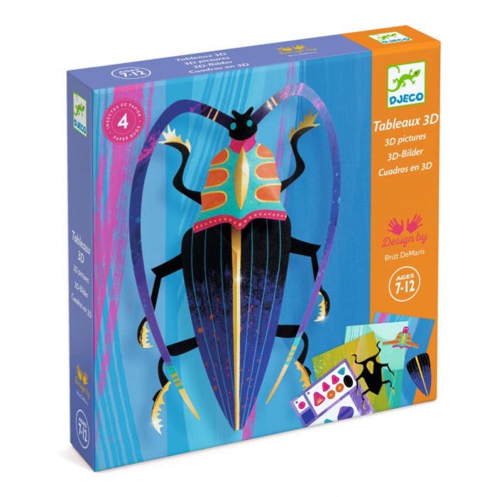 Joc creativ Insecte stralucitoare Djeco